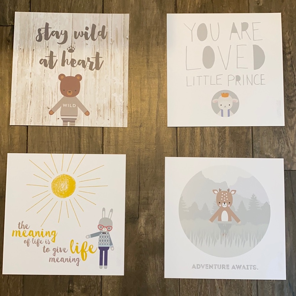 Cuddle + Kind inspirational quotes prints